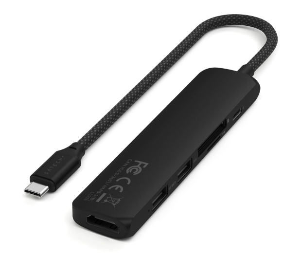 Satechi 6-in-1 USB-C Slim Multiport Adapter USB-C STP6SK - 1358266 - zdjęcie 2